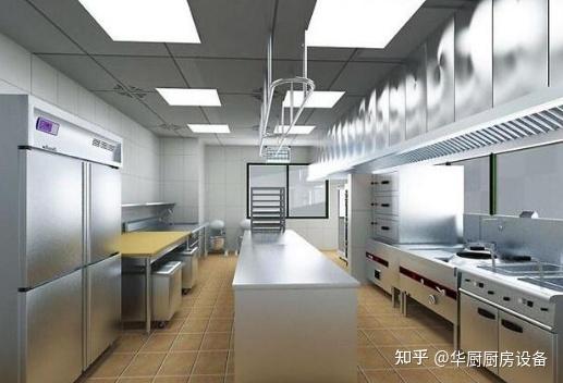 华厨厨房设备深圳茶餐厅厨房设计方案