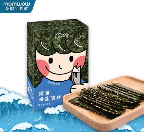 妈咪全知道原创优品|咔哧咔哧鳕鱼海苔脆片