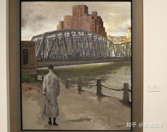 看百年外滩油画展访刘海粟美术馆新馆