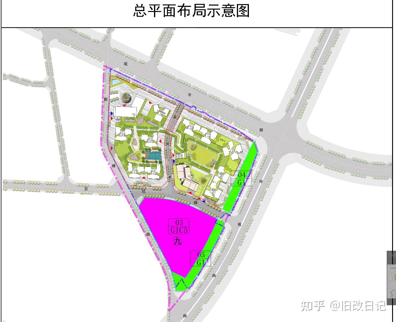 龙华观澜丨新田元水老村中森地产旧改,专规草案公示:住宅 学校