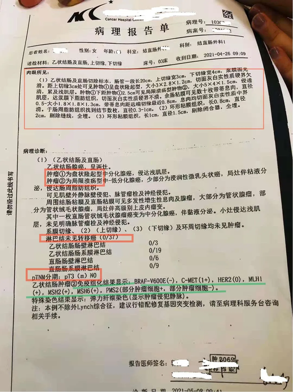 结直肠癌篇02结直肠癌病理报告的解读患者医师速来收藏