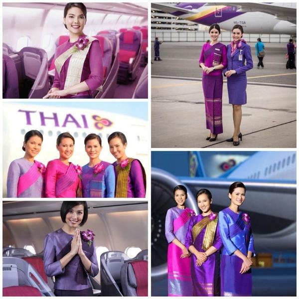 泰国国际航空公司 泰航是泰国的国家航空,主打皇家风范的如泰式丝绸