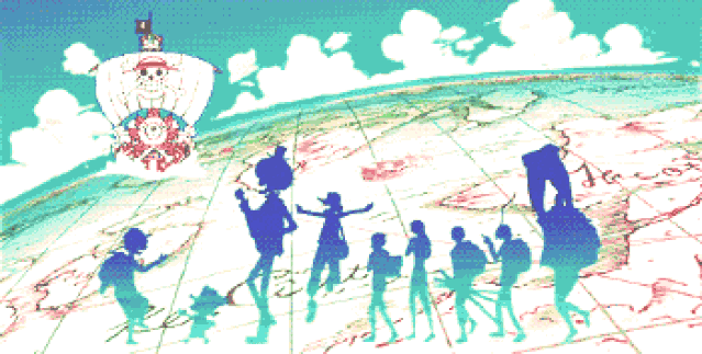 gif| 《海贼王》on soogif 水星与土星成六合相位,则会更加注重细节