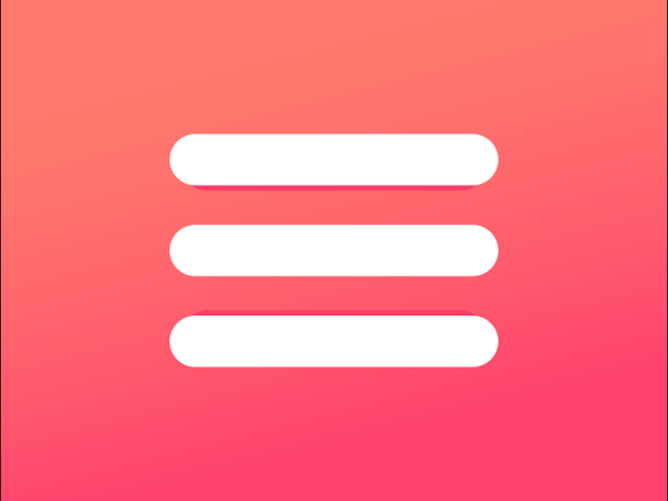 principle制作可交互个性化菜单按钮反馈样式