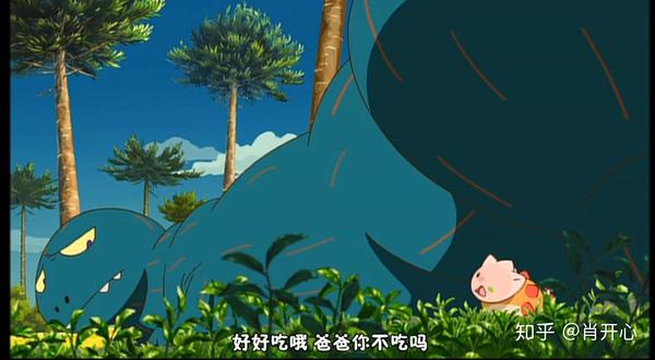 这个画风比较简单的日本动画片讲述的是霸王龙哈特由一个食草性的恐龙