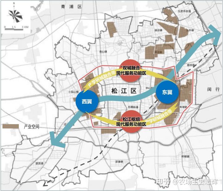 松江新城总体城市设计:松江枢纽 科技影都 颜值担当