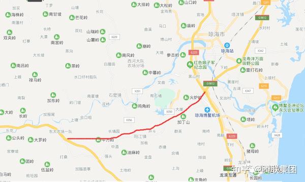 加快推进g9812延长线(博鳌至会山段)项目前期工作, 高速约25公里总