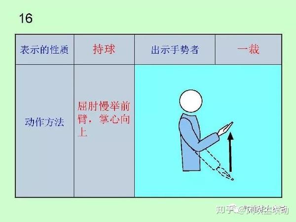 气排球裁判员手势和司线员旗示图解