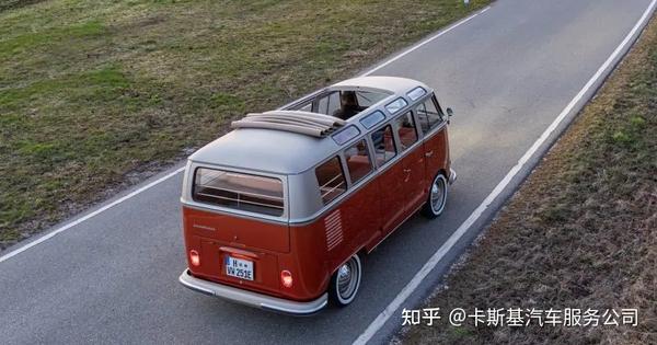 改装车鉴赏:采用新能源技术,将复古与改装相结合的大众t1面包车