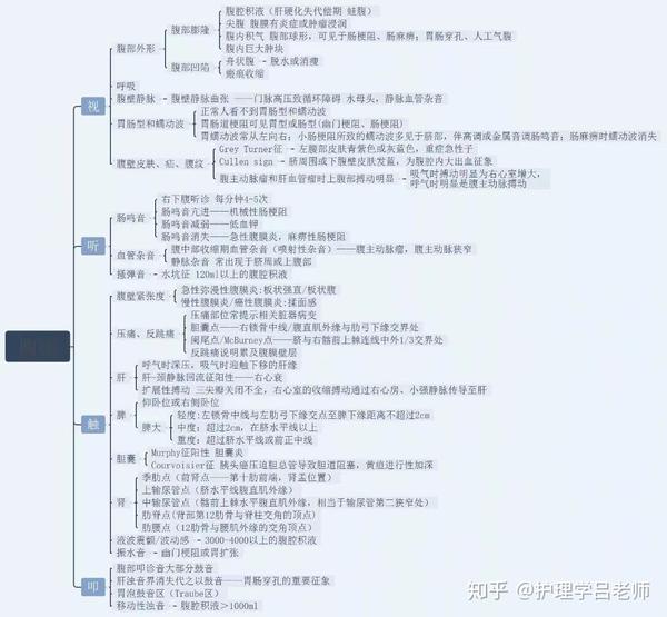【诊断学思维导图及重点(二)】