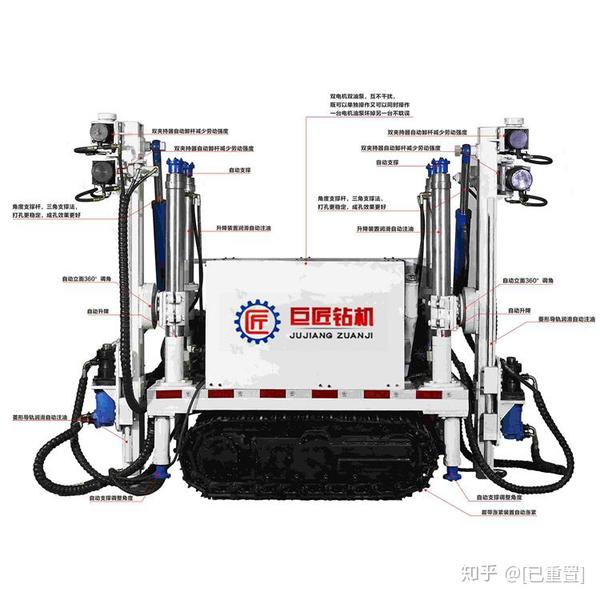 煤矿用切顶钻机一机搞定