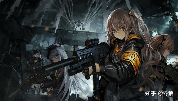 少女前线图片专题. ump 45姐
