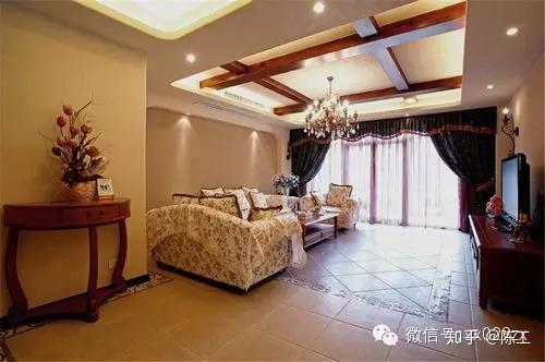 让缺点变优点的假梁吊顶造型