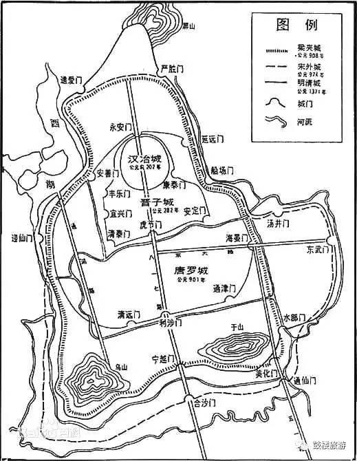 中国有哪些城仍有护城河?