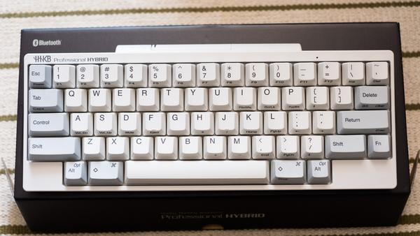 键盘hhkbhybrid白色有刻vhhkbbt黑色有刻