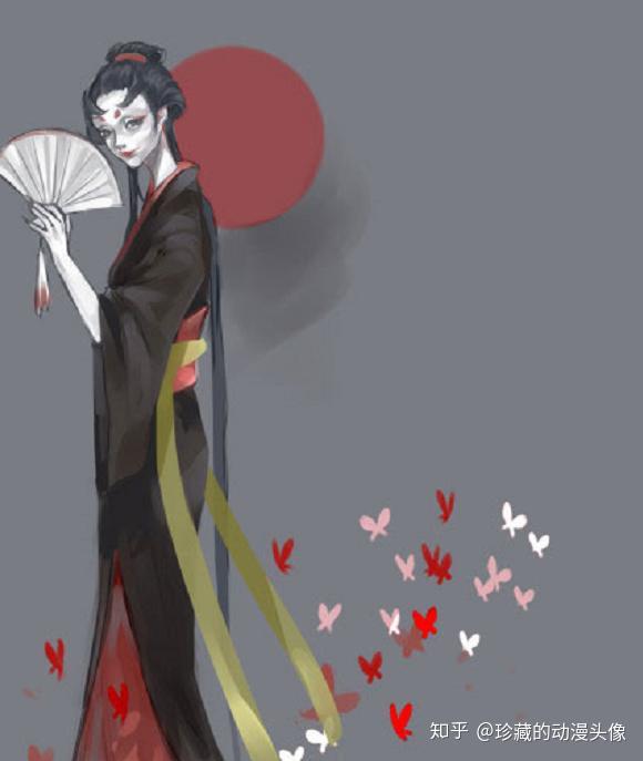 第五人格美图深藏不露的红蝶小姐姐或许这就是她独特的魅力吧