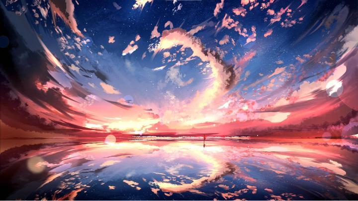 wallpaper 4k,blackwallpaper wallpaperengine壁纸推荐红蓝的碰撞狂放与宁静