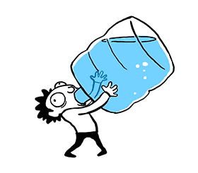 喝水被列为人生重大议题之一: 痛经多喝水, 感冒多喝水, 嗓子疼多