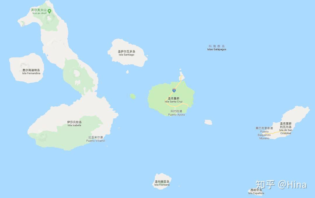 day1 圣克鲁斯岛    圣克鲁斯岛是加拉帕戈斯群岛中最繁华的岛屿,也是