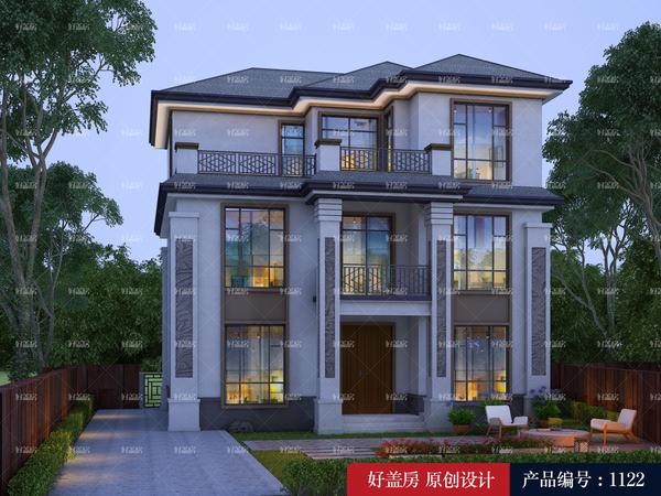 120平方自建房设计图