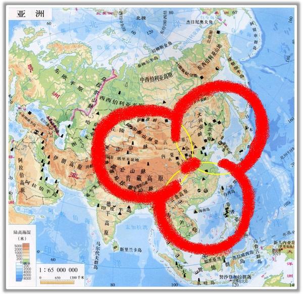 中国地缘政治〔模型一〕:古代中国空间结构并中州经济特区