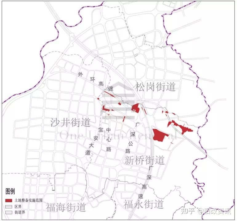 宝安区新桥社区土地整备利益统筹规划研究草案公示