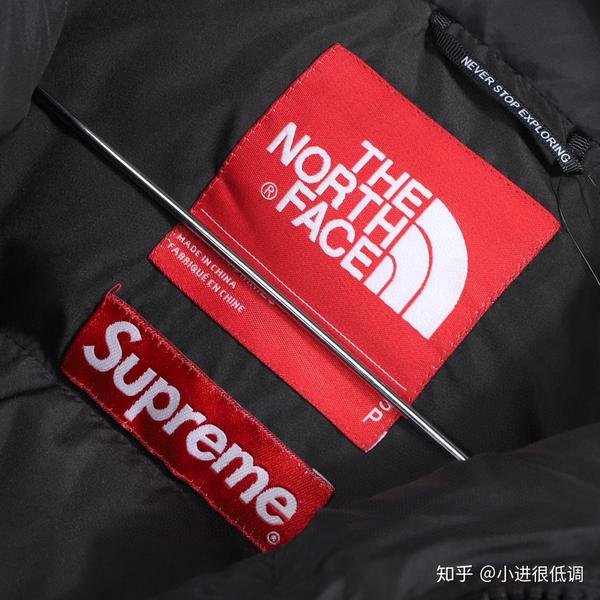 the north face北面tnf x supreme 联名落叶羽绒服展示 讲解