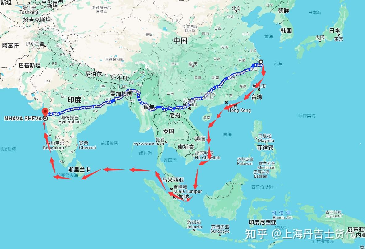 危险品出口印度NHAVA SHEVACHENNAI等港口 知乎