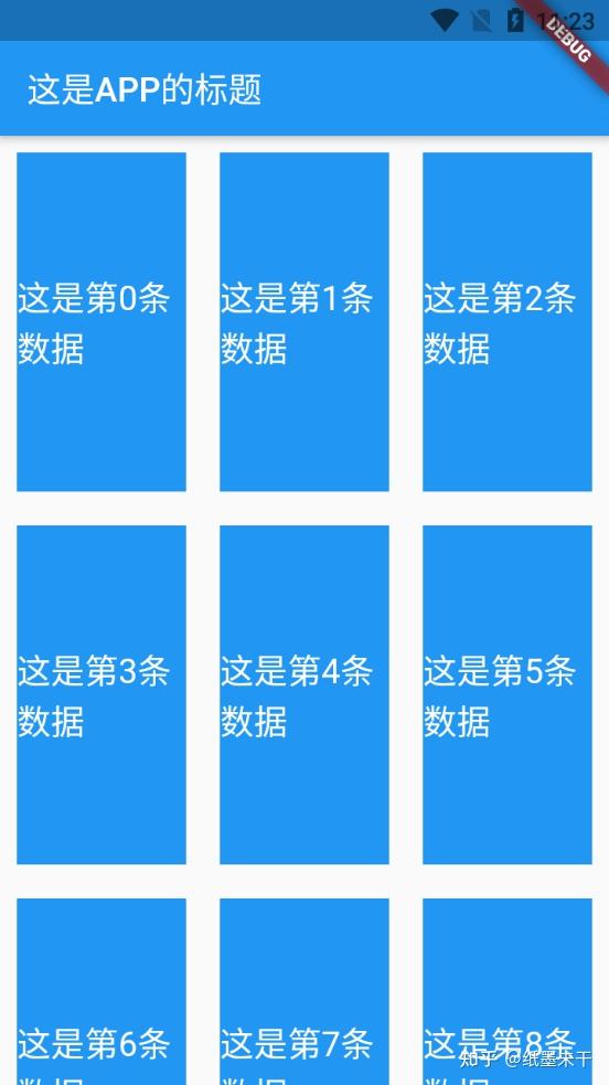 Flutter学习笔记 设置GridView网格布局里面元素的距离和子组件高度的比例 知乎