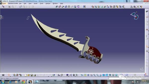 武器模型猎刀匕首3d数模图纸stp格式