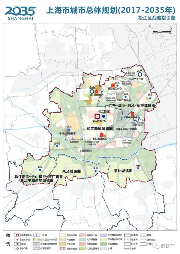 上海市城市总体规划(2017-2035)-十六区战略指引