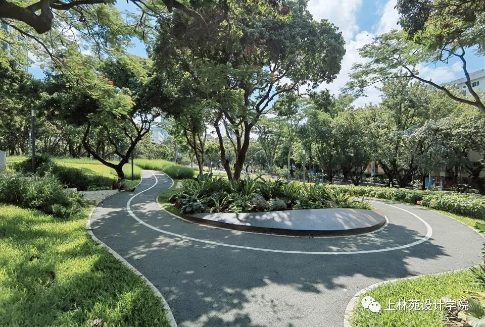 由于工期短,成本低,与传统市政公园的大面积铺石和大型苗木工程不同.