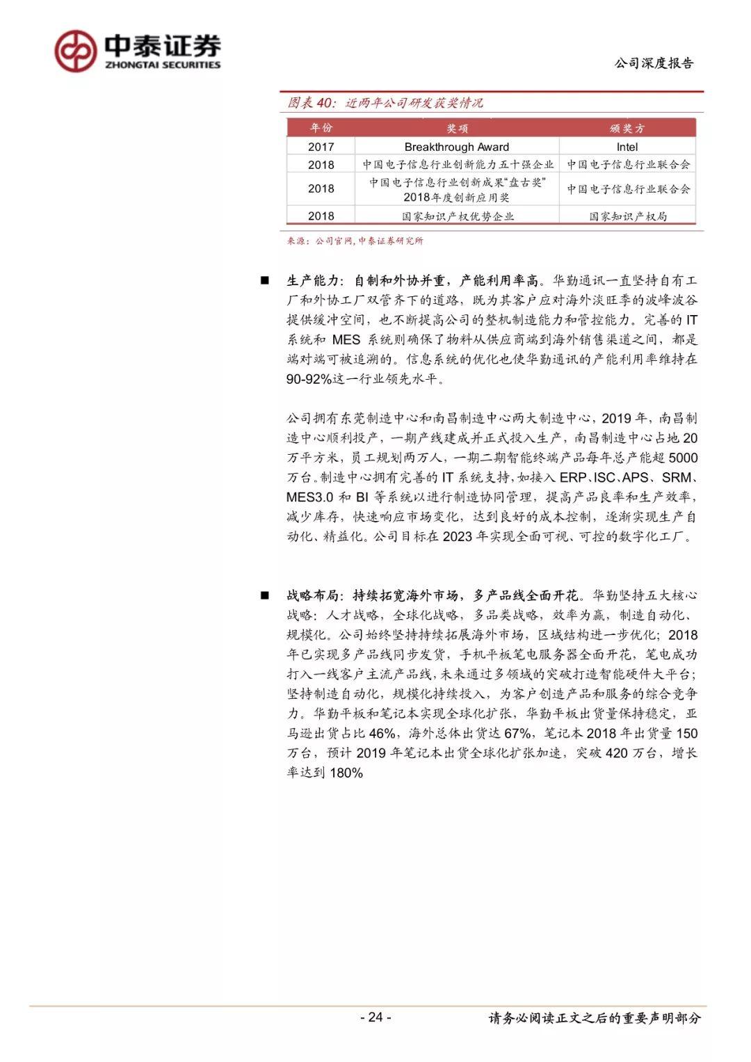 作者:吴友文/张欣/易景明/周铃雅来源:中泰证券以下是关于本篇报告的