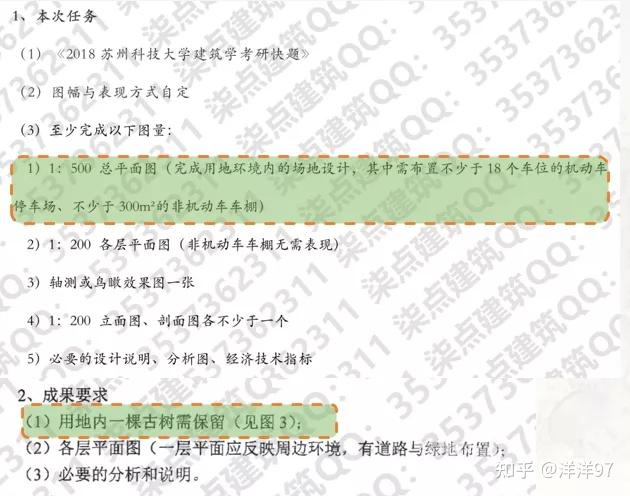 真题解析2018苏州科技大学建筑考研快题解析与评图校园综合楼设计