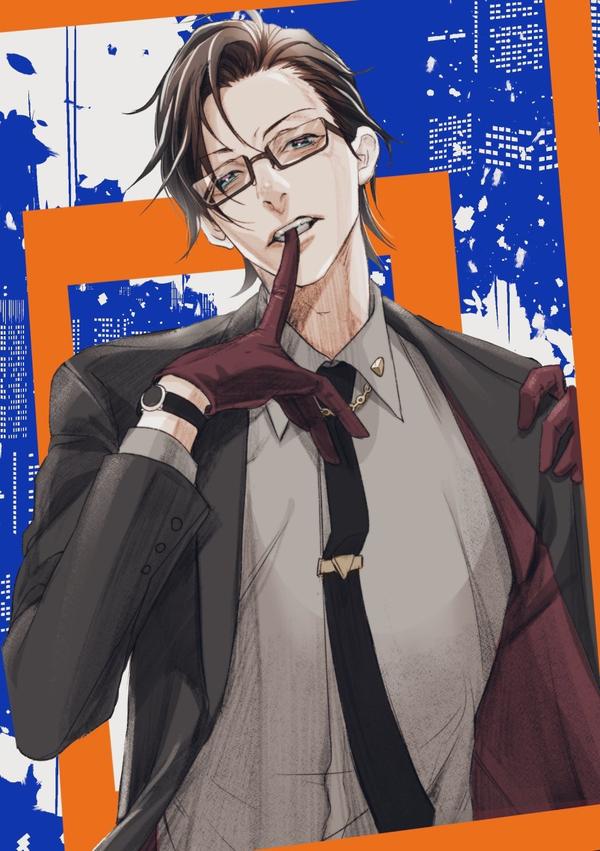 本期羊课菌要分享一组由p站画师大大绘制的咬手套动漫崽崽,有可爱向和