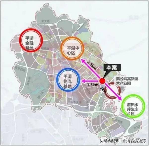 规划17号线地铁物业,平湖鹅公岭园岭片区旧改