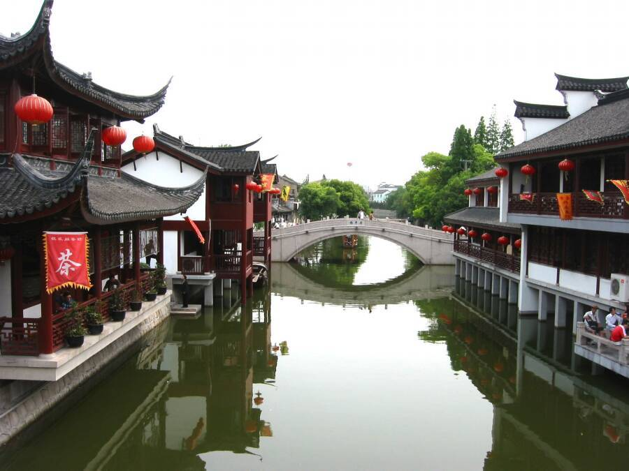上海热门旅游景点七宝古镇旅游攻略低音号语音导游