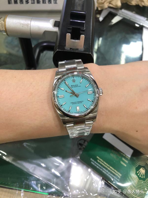 ew劳力士蚝式恒动36mm机械手表顶级