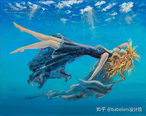 艺术人物|"痴迷海底绘画",世界首位水下艺术家