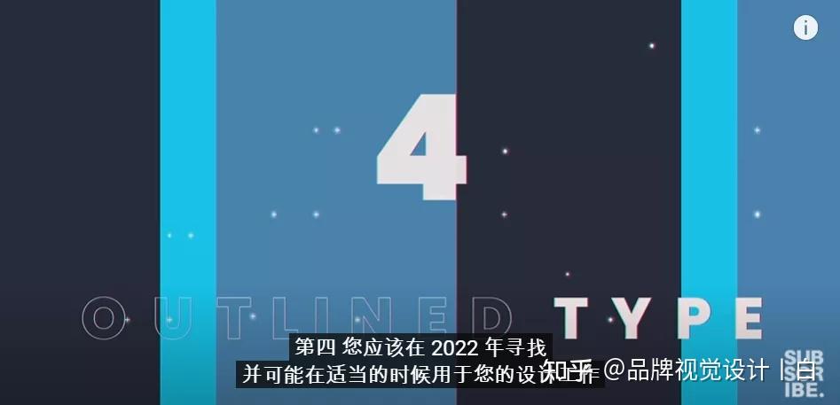 2022年将爆发的字体设计趋势