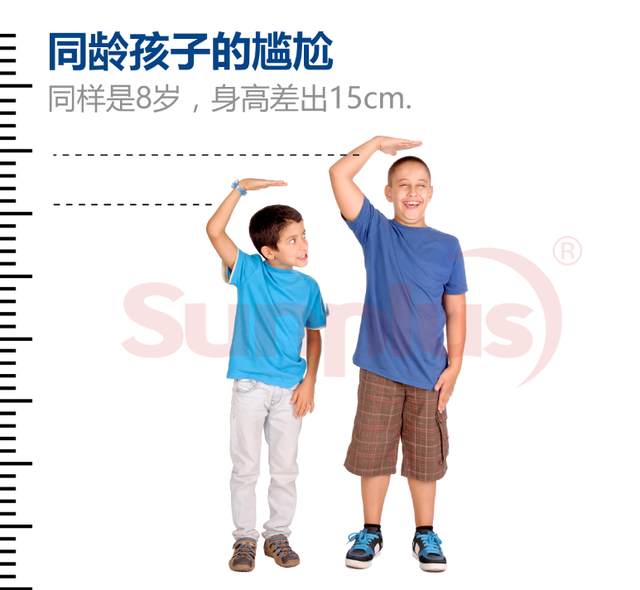 其实,很多孩子都有机会比遗传身高(预测身高)高出10-20厘米,却因为