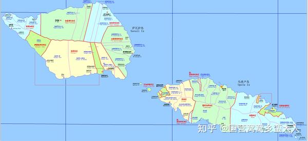 大洋洲行政区划-(15)萨摩亚
