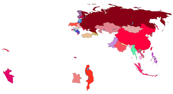 热紊乱# 世界地图!索引,还有2037年的地球