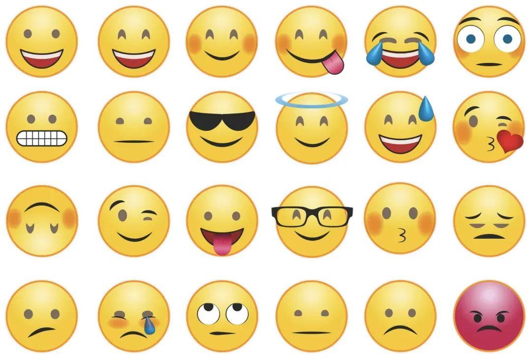 emojis(表情符号)是千禧一代和 z 世代新青年的交流表达方式.