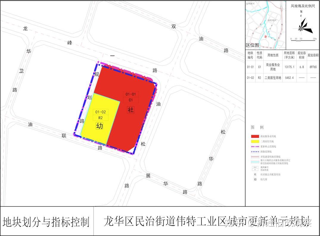 龙华区民治街道伟特工业区旧改