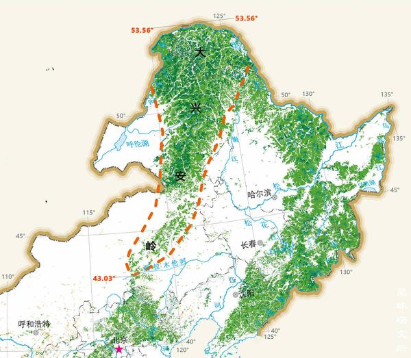 宛杰胜 就这样 在低温,冻土的环境中 大兴安岭的森林愈发密集繁茂