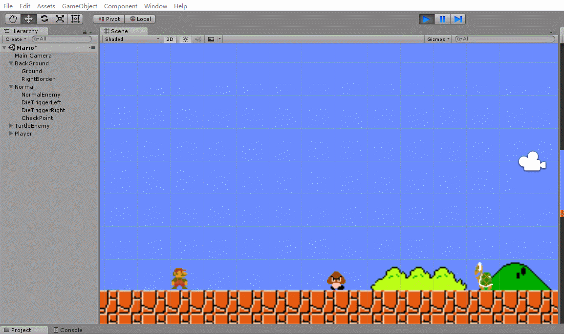 在unity中复刻《超级马里奥》