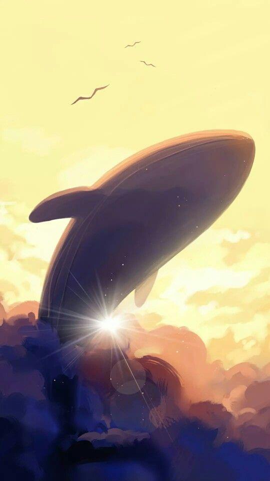 有没有关于鲸鱼的壁纸呢 很喜欢 一直找不到好看的?