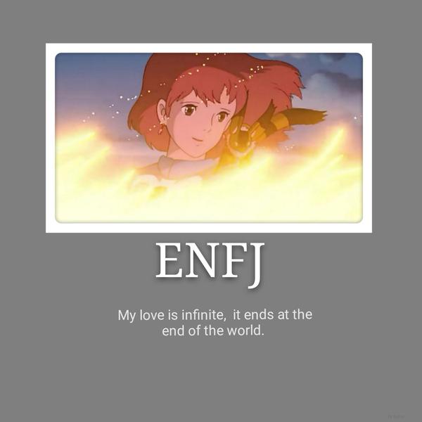 enfj型人格形象化图册