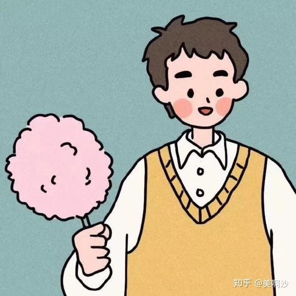 超可爱卡通情侣头像套组